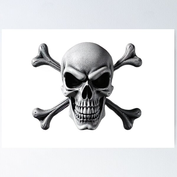 Item preview, Pirate Skull and Crossbones designed and sold by Gotcha29.