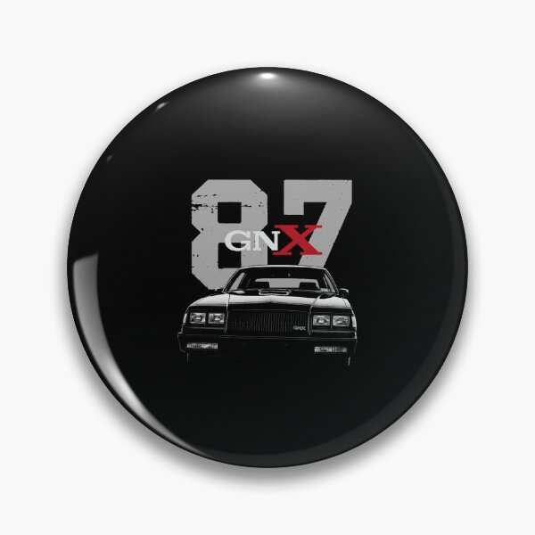 Item preview, 1987 Buick GNX Front View – Classic American Muscle Car  designed and sold by TheArtOfCar.