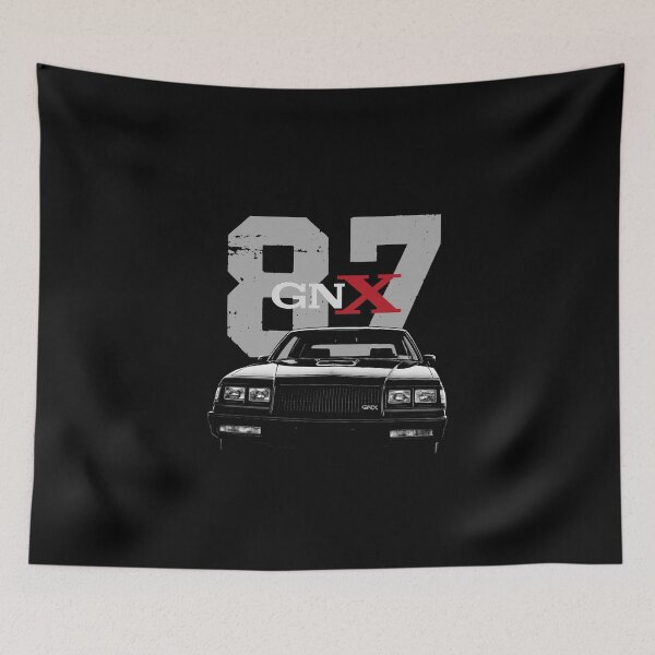 Item preview, 1987 Buick GNX Front View – Classic American Muscle Car  designed and sold by TheArtOfCar.