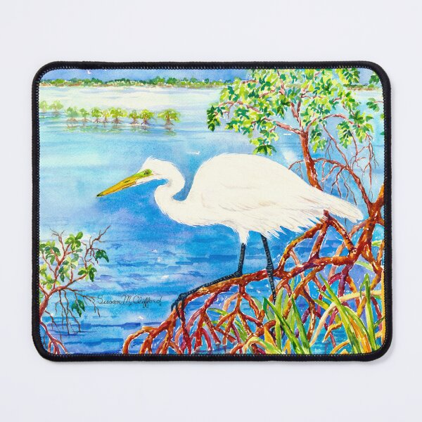 Item preview, Mangrove Egret designed and sold by susan-clifford.