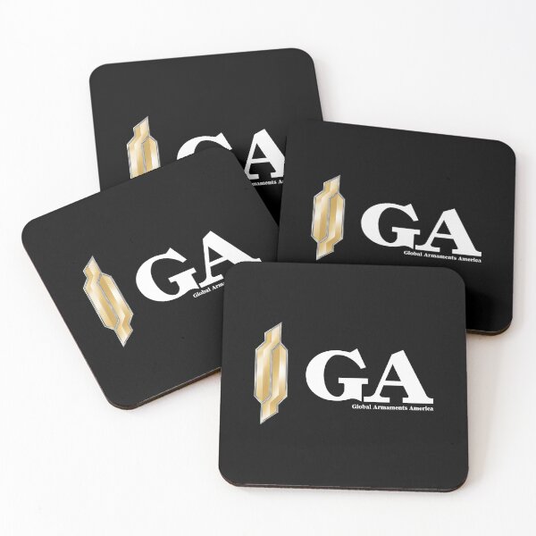 Item preview, Armored Core 4 - Global Armaments America - Logo Negative designed and sold by Vincent Strauss.