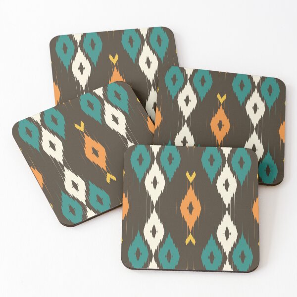 Artikelvorschau, Boho Ikat Reißverschlusstasche entworfen und verkauft von Loomexa Studio .