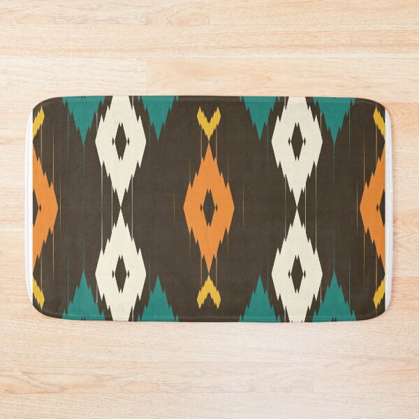 Artikelvorschau, Boho Ikat Reißverschlusstasche entworfen und verkauft von Loomexa Studio .