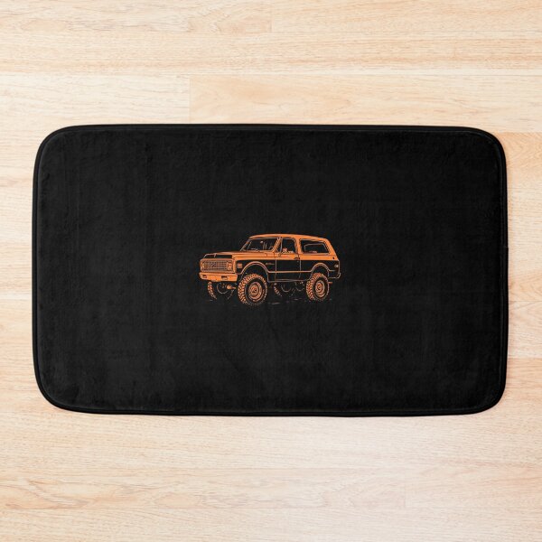 Item preview, Vintage 1971 Chevy K5 Blazer Off-Road Illustration – Retro Orange 4x4 Classic SUV  designed and sold by TheArtOfCar.