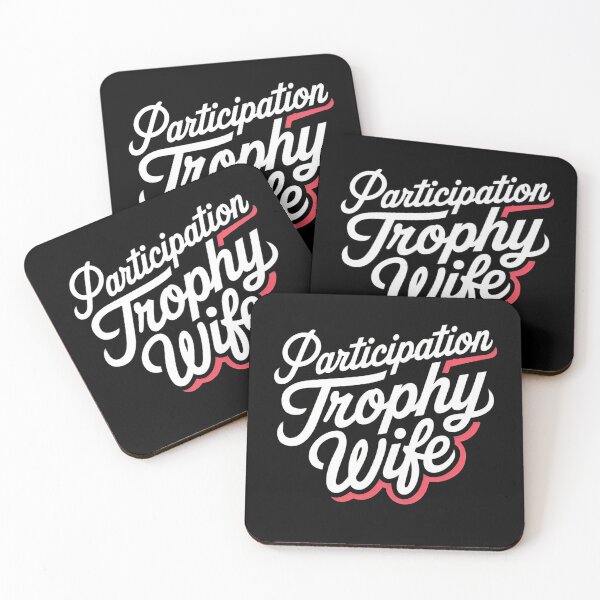 Item preview, Participation Trophy Wife | Funny Sarcastic Gift for Wives designed and sold by Bitcoin-Fashion.