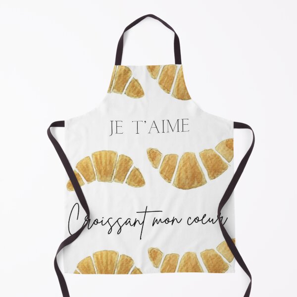 Item preview, Je T'aime Croissant Mon Coeur designed and sold by JoieByLise.