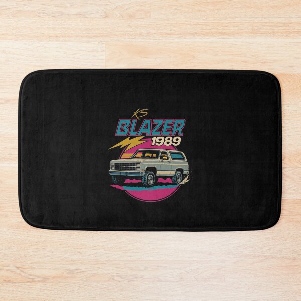 Item preview, 1989 K5 Blazer Retro Art – Vintage SUV Off-Road Classic with Neon Sunset Aesthetic designed and sold by TheArtOfCar.