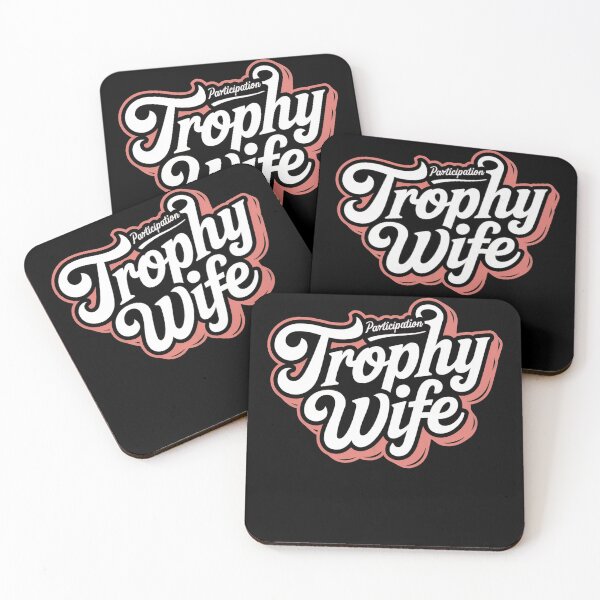 Item preview, Participation Trophy Wife | Funny Sarcastic Gift for Wives designed and sold by Bitcoin-Fashion.