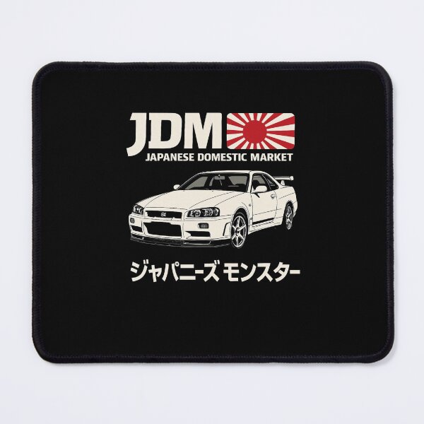 Item preview, JDM R34 Skyline – Japanese Monster Retro Tuner Car designed and sold by TheArtOfCar.