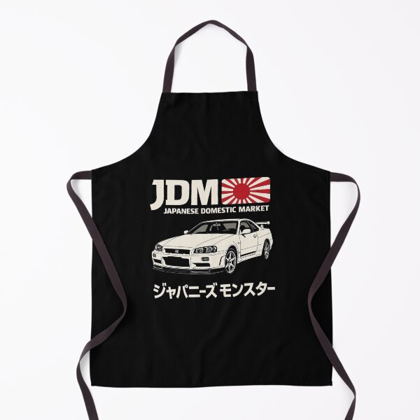 Item preview, JDM R34 Skyline – Japanese Monster Retro Tuner Car designed and sold by TheArtOfCar.
