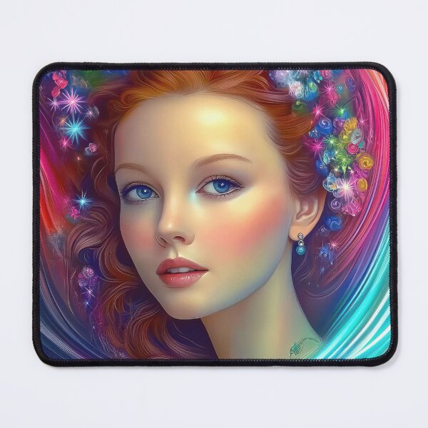 Item preview, Enchanted Rainbow Hair Portrait designed and sold by CASturgill.