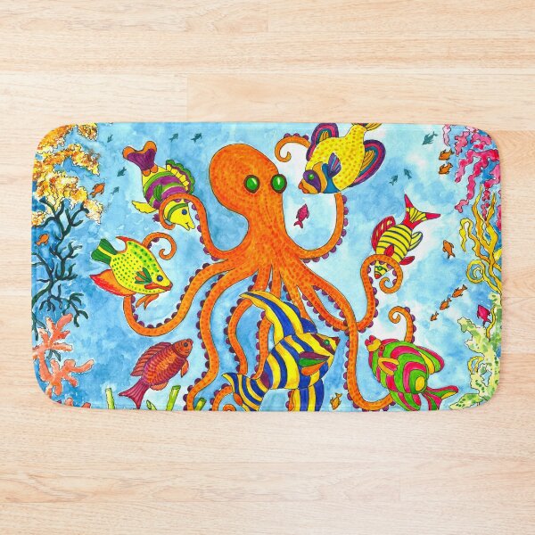 Item preview, Octopus Watercolor designed and sold by susan-clifford.