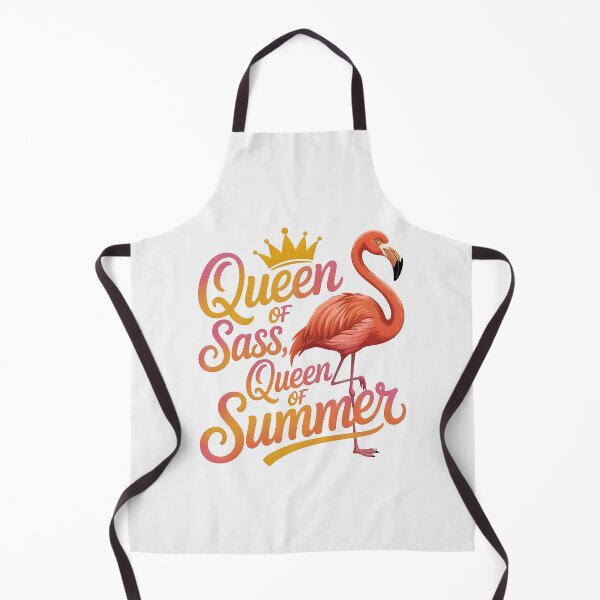 Item preview, Queen of Sass, Queen of Summer Fun Beach Quote designed and sold by Jollys-ArtShop.