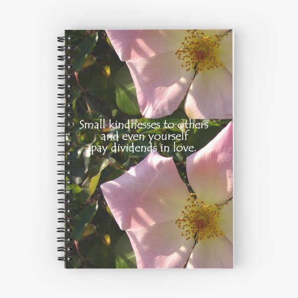 Item preview, Small Kindnesses To Others And Even Yourself Pay Dividends In Love - Inspirational Quotes designed and sold by Sarah  Rajkotwala.