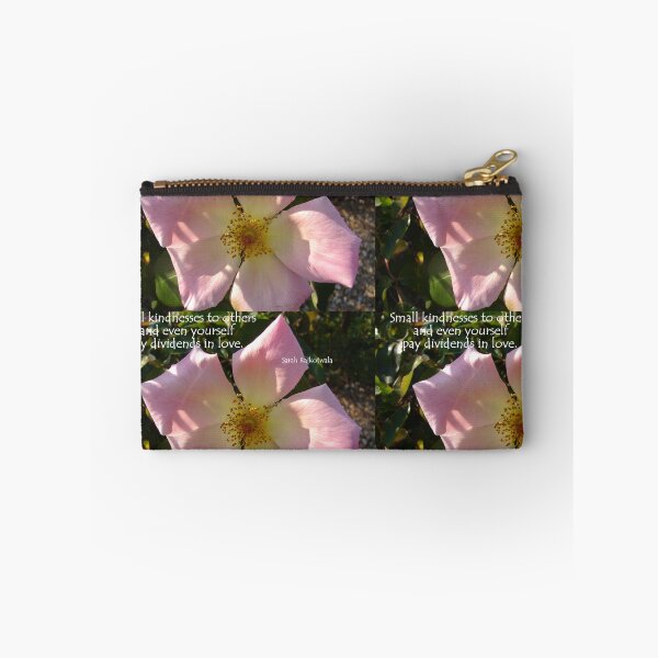 Item preview, Small Kindnesses To Others And Even Yourself Pay Dividends In Love - Inspirational Quotes designed and sold by Sarah  Rajkotwala.