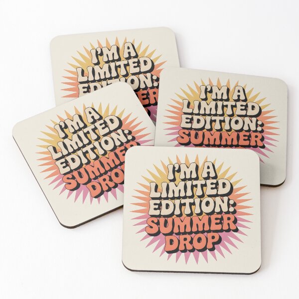 Item preview, I’m a Limited Edition: Summer Drop Bold Quote designed and sold by Jollys-ArtShop.