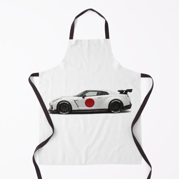 Item preview, JDM Nissan GT-R R35 with Japanese Flag Livery designed and sold by TheArtOfCar.