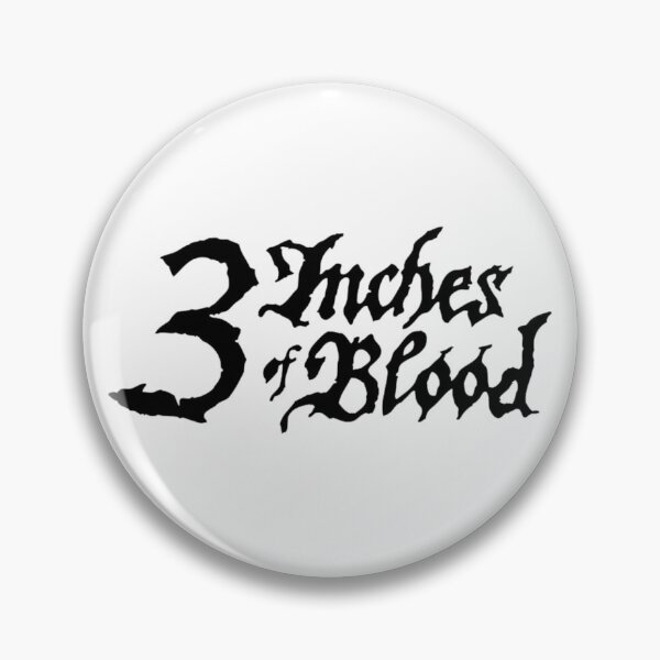 Item preview, 3 Inches of Blood rock band Canadian - Black Version designed and sold by Allintone.