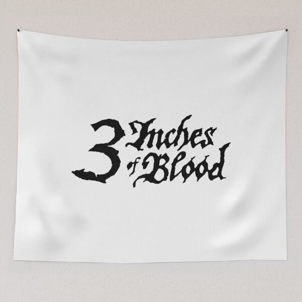 Item preview, 3 Inches of Blood rock band Canadian - Black Version designed and sold by Allintone.