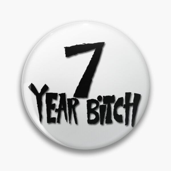 Item preview, 7 Year Bitch Band Rock - Black Version designed and sold by Allintone.