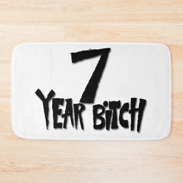 Item preview, 7 Year Bitch Band Rock - Black Version designed and sold by Allintone.