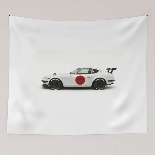 Item preview, JDM Datsun 240Z Widebody – Rising Sun Edition Street Racer  designed and sold by TheArtOfCar.