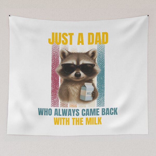 Item preview, Vintage Dad Jokes Funny Dad Raccoon designed and sold by thebest-2studio.
