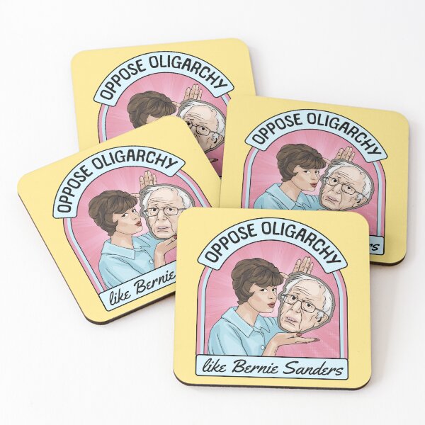 Item preview, Oppose Oligarchy Like Bernie Sanders designed and sold by Unhinged Heather.