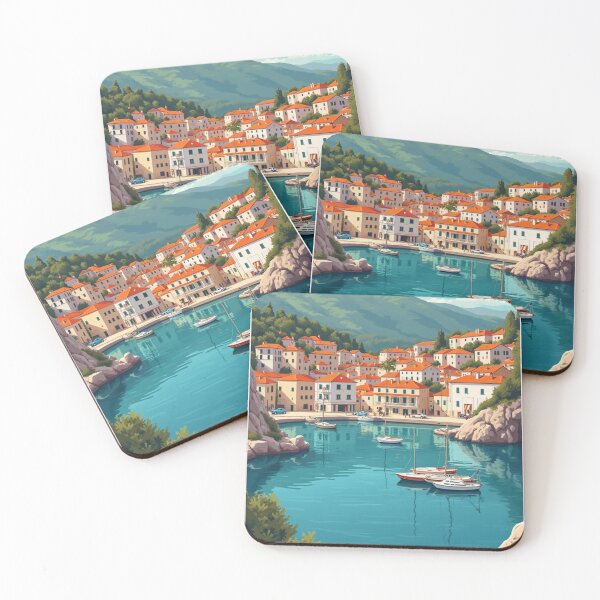 Item preview, Hvar Travel Poster, Perfect Gift for Travel Enthusiasts, Vintage Style Wall Art, Croatia Wall art for home decor, Hvar print. designed and sold by Thegalleryshop1.