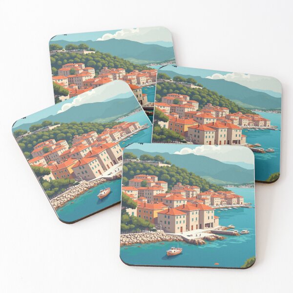 Item preview, Hvar Travel Poster, Perfect Gift for Travel Enthusiasts, Vintage Style Wall Art, Croatia Wall art for home decor, Hvar print. designed and sold by Thegalleryshop1.
