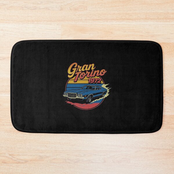 Item preview, 1972 Gran Torino Retro Muscle Car Art – Vintage Burnout  designed and sold by TheArtOfCar.