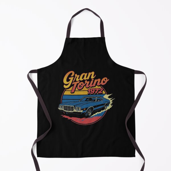Item preview, 1972 Gran Torino Retro Muscle Car Art – Vintage Burnout designed and sold by TheArtOfCar.