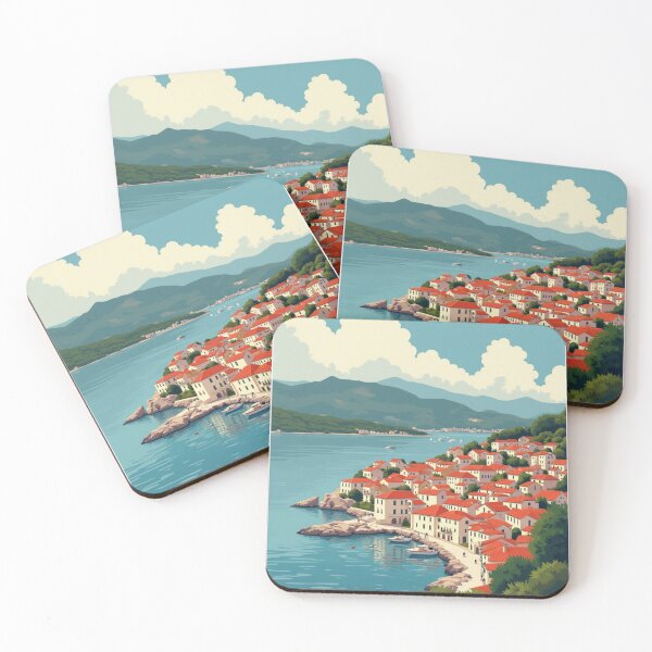 Item preview, Hvar Travel Poster, Perfect Gift for Travel Enthusiasts, Vintage Style Wall Art, Croatia Wall art for home decor, Hvar print. designed and sold by Thegalleryshop1.