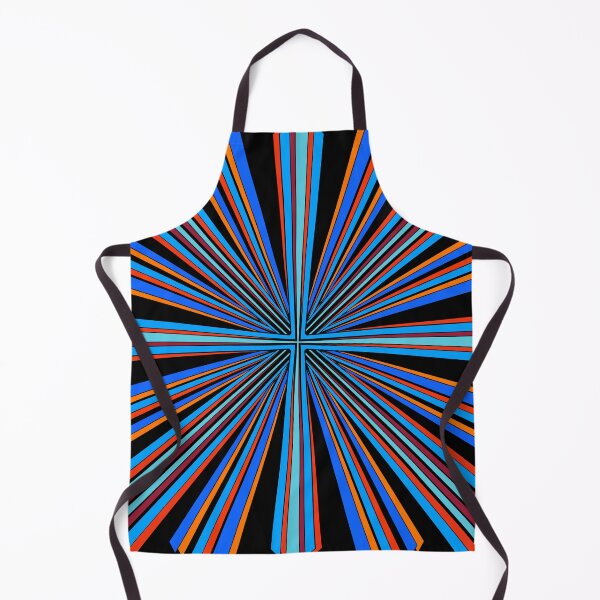 Aperçu de l'œuvre Croix bleue explosive avec ombre orange créée et vendue par DaveDanchuk.