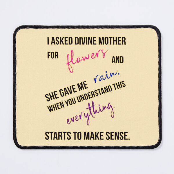Item preview, Flowers Need Rain designed and sold by WiseUp.