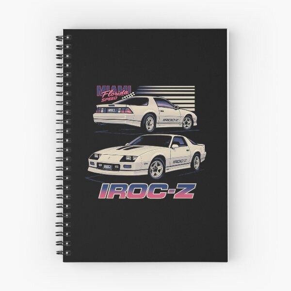Item preview, Retro 80s White IROC-Z Camaro – Miami Speed Muscle Car  designed and sold by TheArtOfCar.