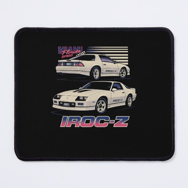 Item preview, Retro 80s White IROC-Z Camaro – Miami Speed Muscle Car designed and sold by TheArtOfCar.