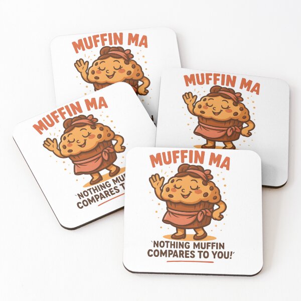 Item preview, Muffin Ma – Nothing Muffin Compares to You! | Cute Mother’s Day Food Art designed and sold by Snackwear Apparel.