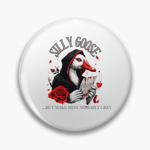 Item preview, Morally grey Silly Goose designed and sold by CottonandQuill.