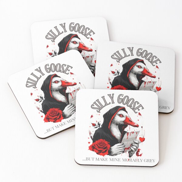 Item preview, Morally grey Silly Goose designed and sold by CottonandQuill.