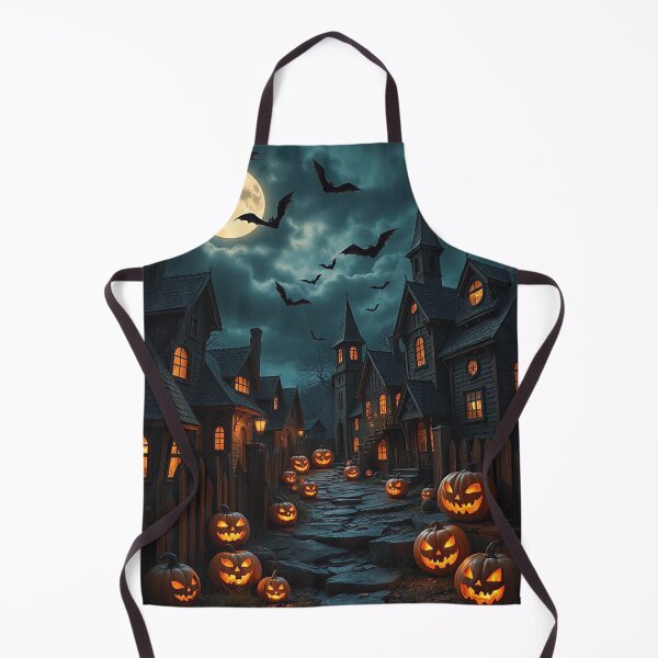 Item preview, Haunted Lane Halloween designed and sold by KiwiArtistDK.