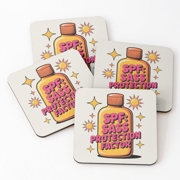 Item preview, SPF: Sass Protection Factor Funny Summer Quote designed and sold by Jollys-ArtShop.
