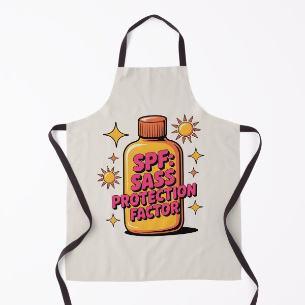 Item preview, SPF: Sass Protection Factor Funny Summer Quote designed and sold by Jollys-ArtShop.