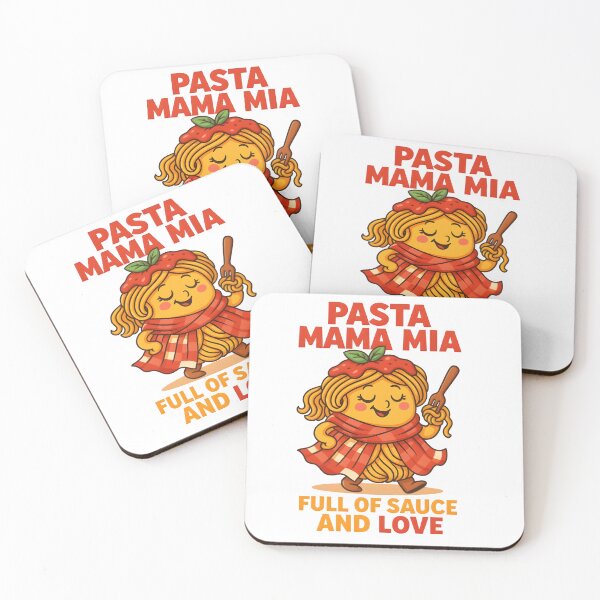 Item preview, Pasta Mama Mia – Full of Sauce and Love! designed and sold by Snackwear Apparel.