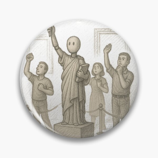 Item preview, Mr. Stickman as the Statue of Liberty designed and sold by Asbiell.