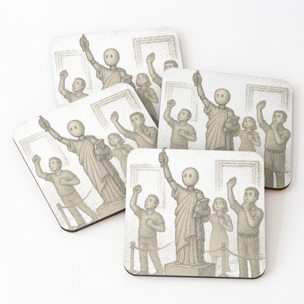 Item preview, Mr. Stickman as the Statue of Liberty designed and sold by Asbiell.