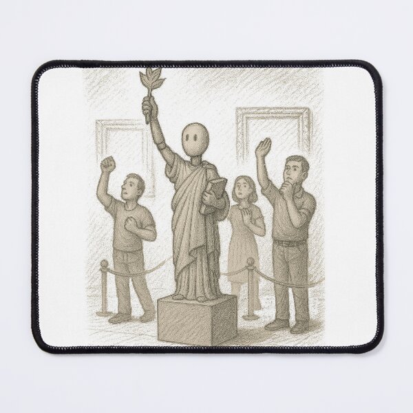 Item preview, Mr. Stickman as the Statue of Liberty designed and sold by Asbiell.