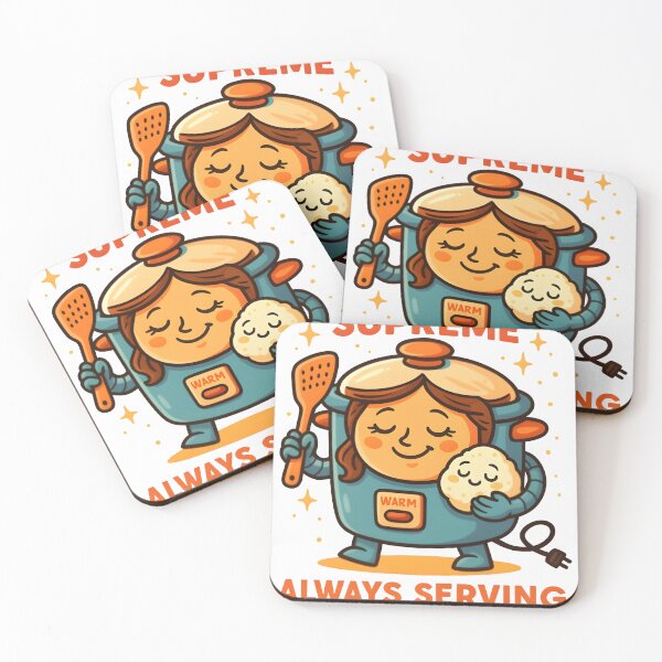 Item preview, Rice Cooker Supreme – Always Serving Warmth (Mother’s Day Edition) designed and sold by Snackwear Apparel.