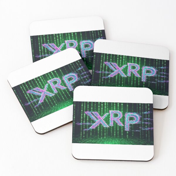 Item preview, XRP Matrix View Green, Black, Pink & Iceblue Rocketing - Wealth Accumulator, XRP Ripple Crypto  designed and sold by TIPJ.