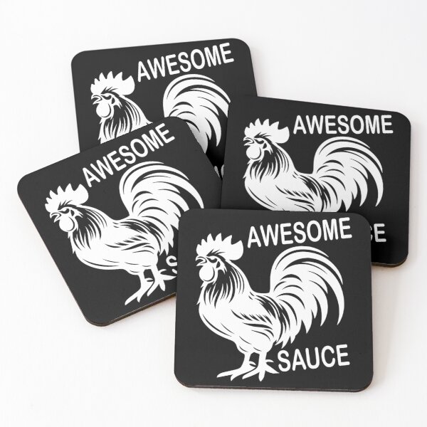 Item preview, Awesome Sauce Rooster, Funny Farm Animal, Rooster Humor designed and sold by ABMO-store.
